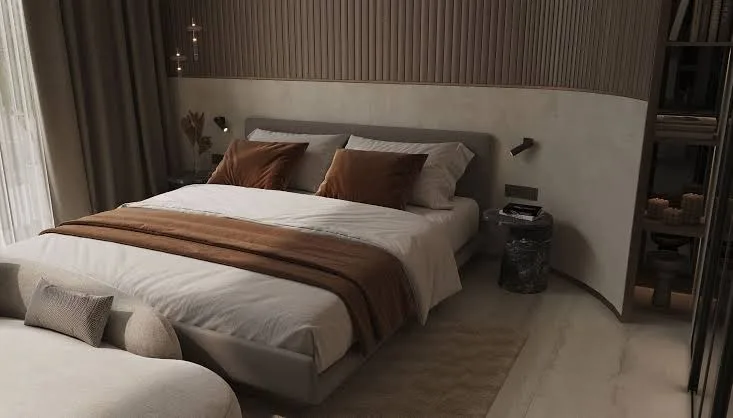Binghatti Elite 1 Bedroom Apartment — living room