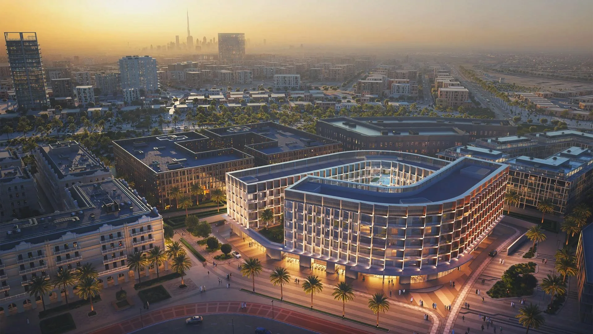Binghatti Hillcrest — off-plan project in Arjan