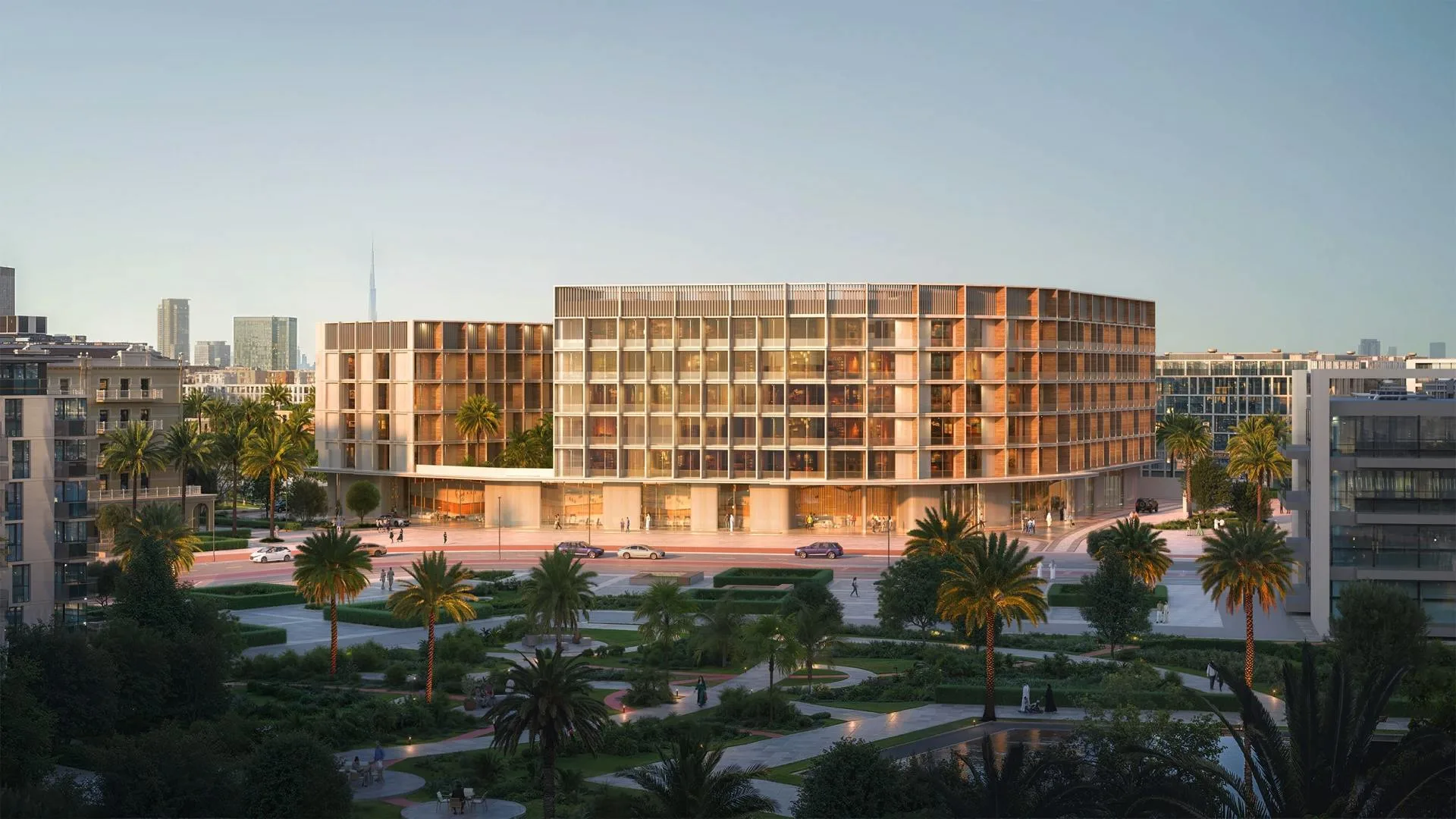 Binghatti Hillcrest – building facade