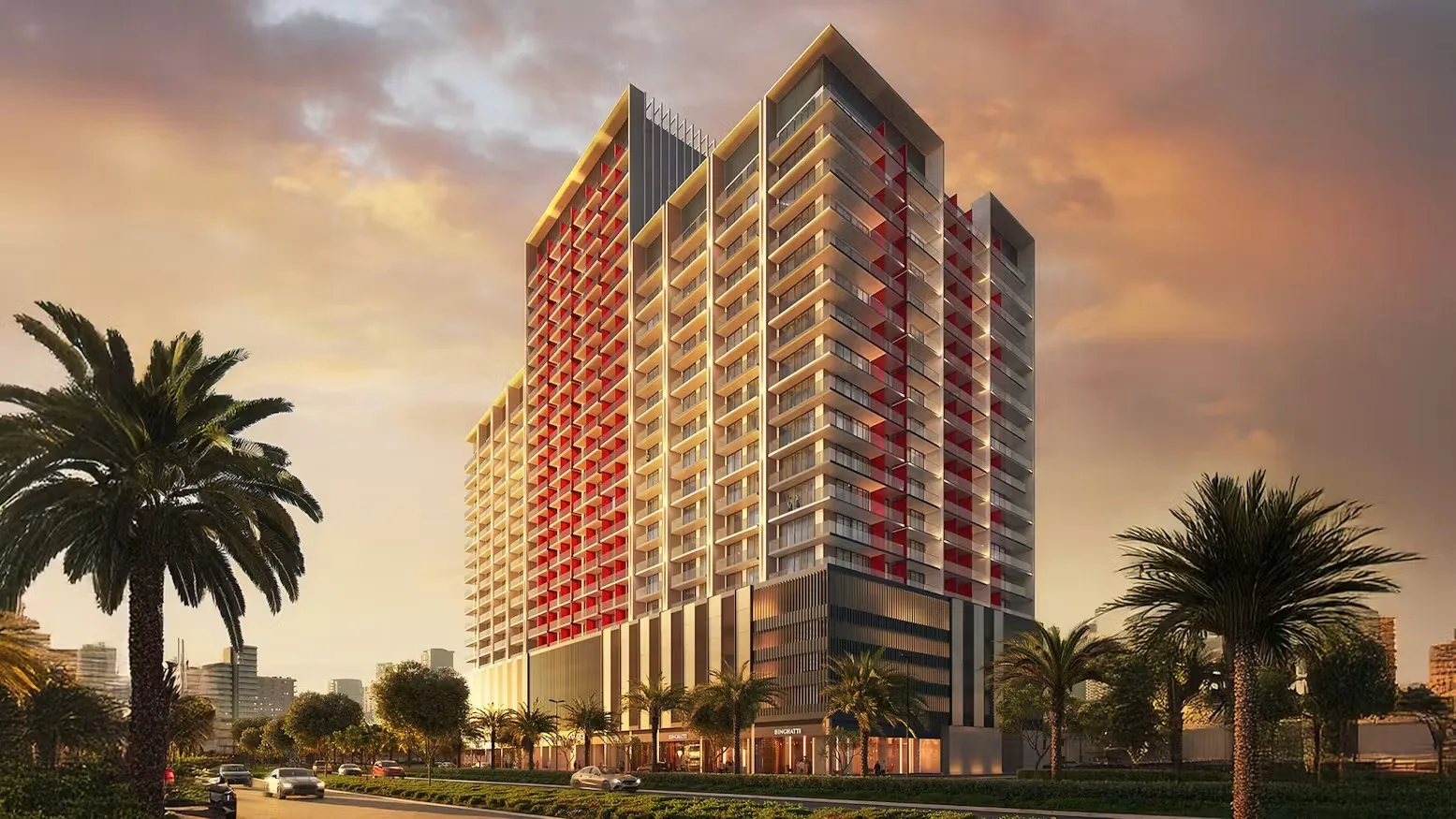 Binghatti Ruby — off-plan project in Jumeirah Village Circle