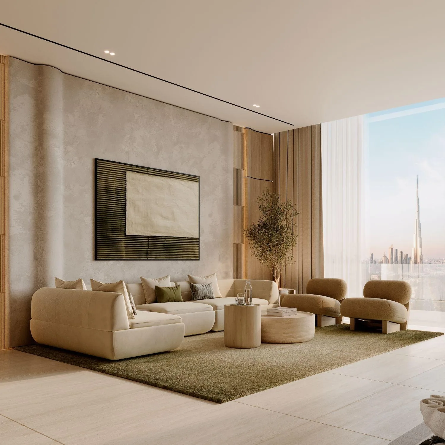 Binghatti Sky Terraces 1 Bedroom Apartment — interior