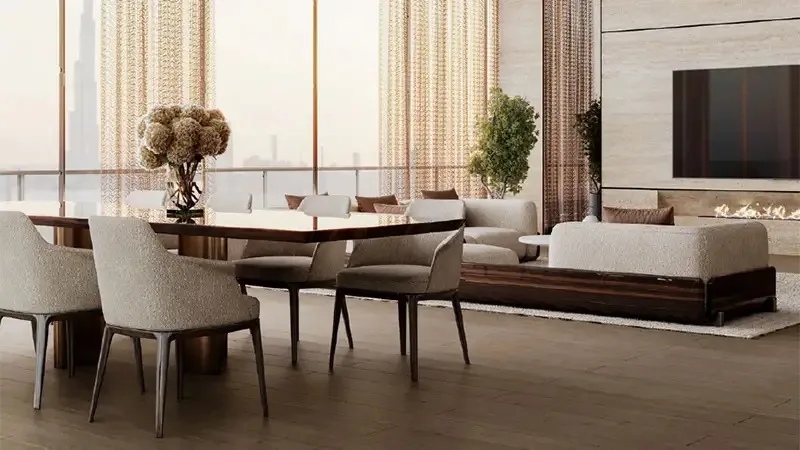 One by Binghatti 1 Bedroom Apartment — interior
