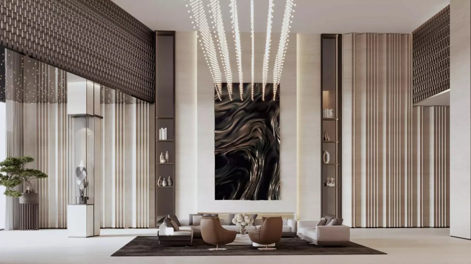 One by Binghatti Retail Unit — reception