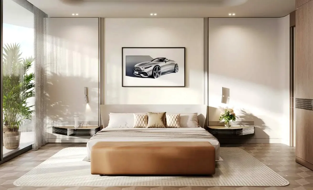 Project Maybach by Binghatti 2 Bedroom Apartment — bedroom